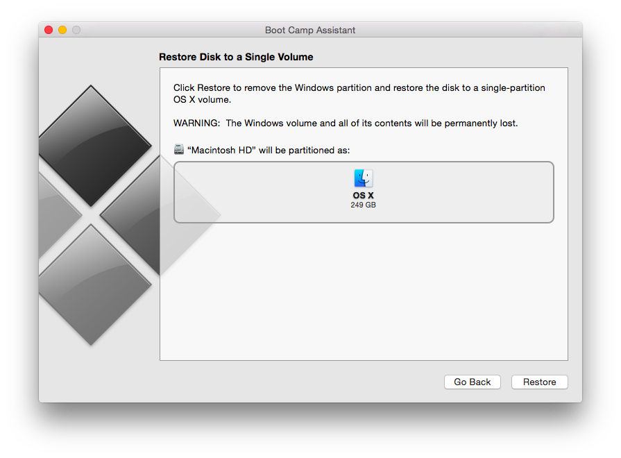 how much should i partition for osx on mac